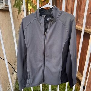 Spyder Gray and Black Men's Jacket
